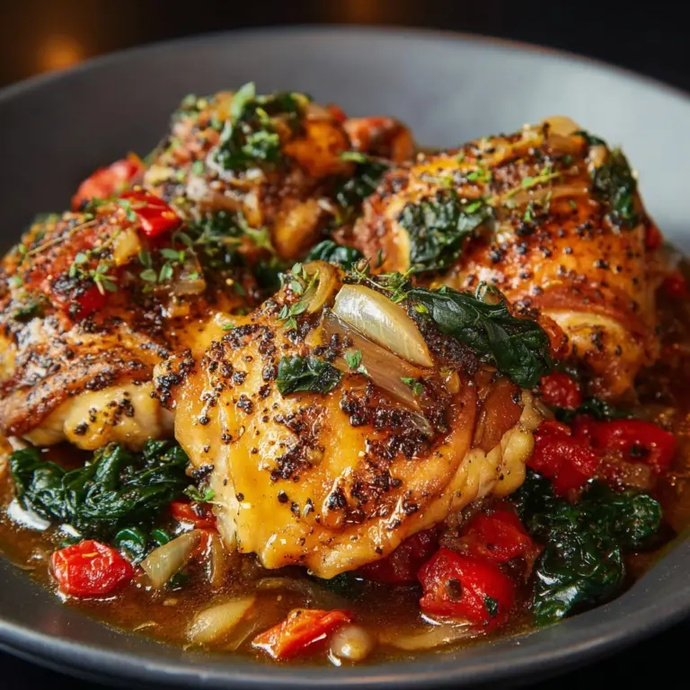 Herb-Crusted Roast Chicken with Garlic Potatoes Recipe