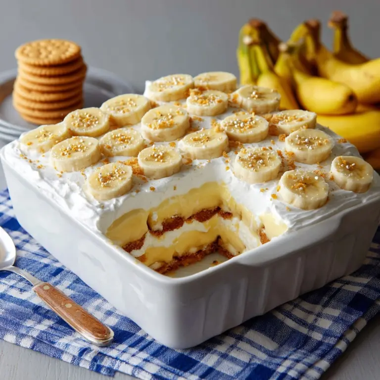Easy No-Bake Banana Pudding Recipe
