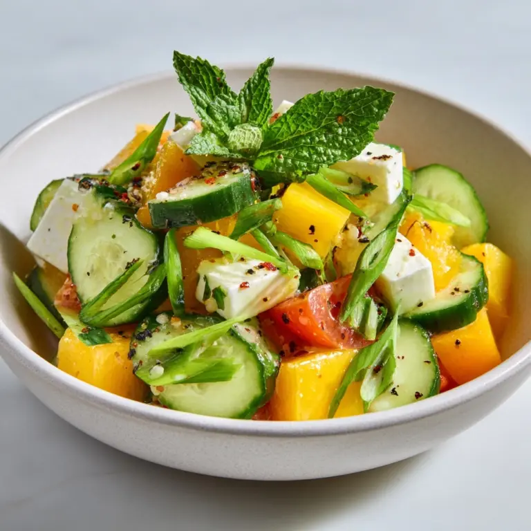 Crunchy Cucumber and Apple Salad Recipe