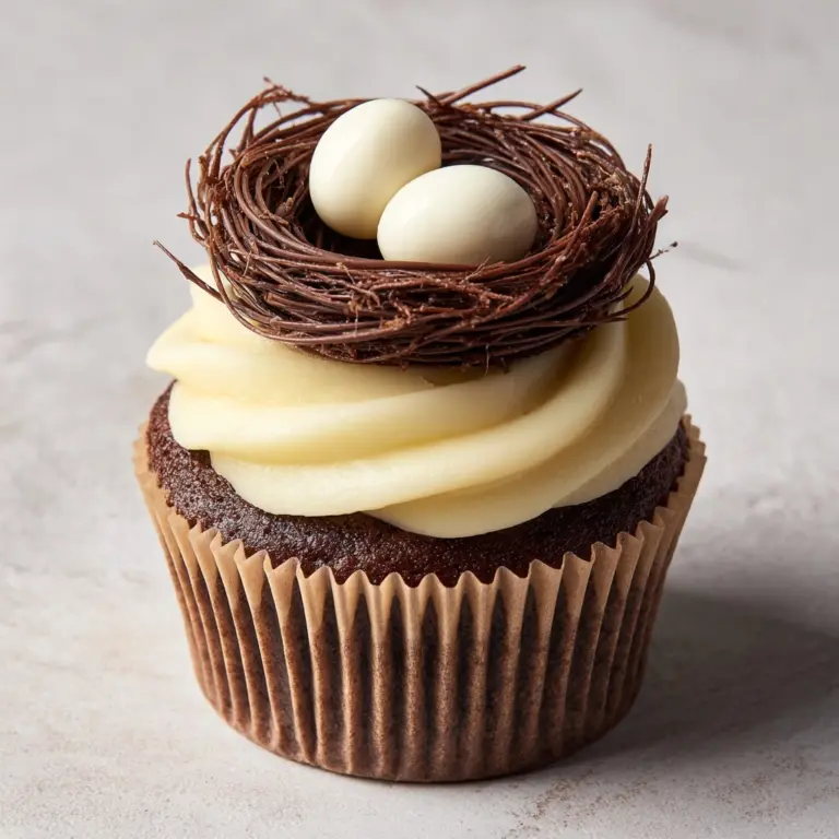 Delightful Bird’s Nest Cupcakes Recipe