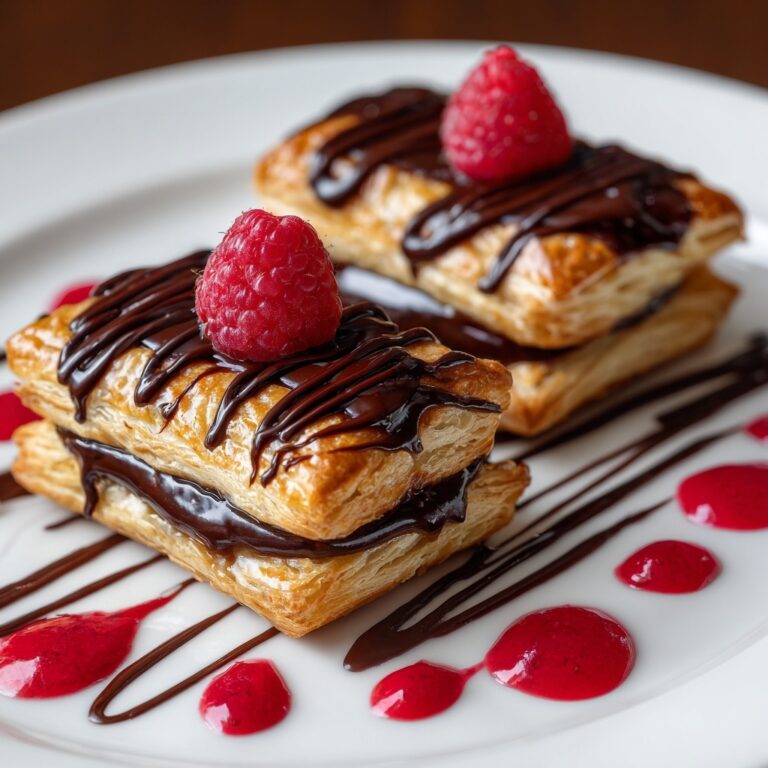 Chocolate Fudge Pop Tarts with Raspberry Glaze Recipe