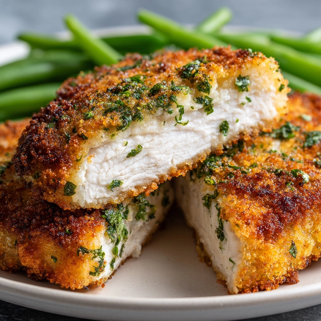Air Fryer Parmesan Crusted Chicken Recipe - Recipe Image