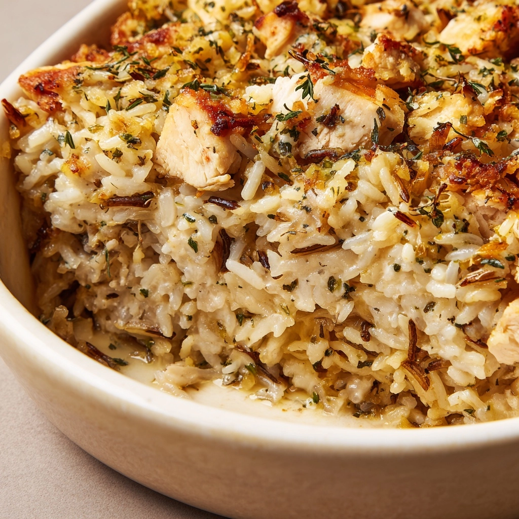 Wild Rice and Turkey Casserole Recipe - Recipe Image