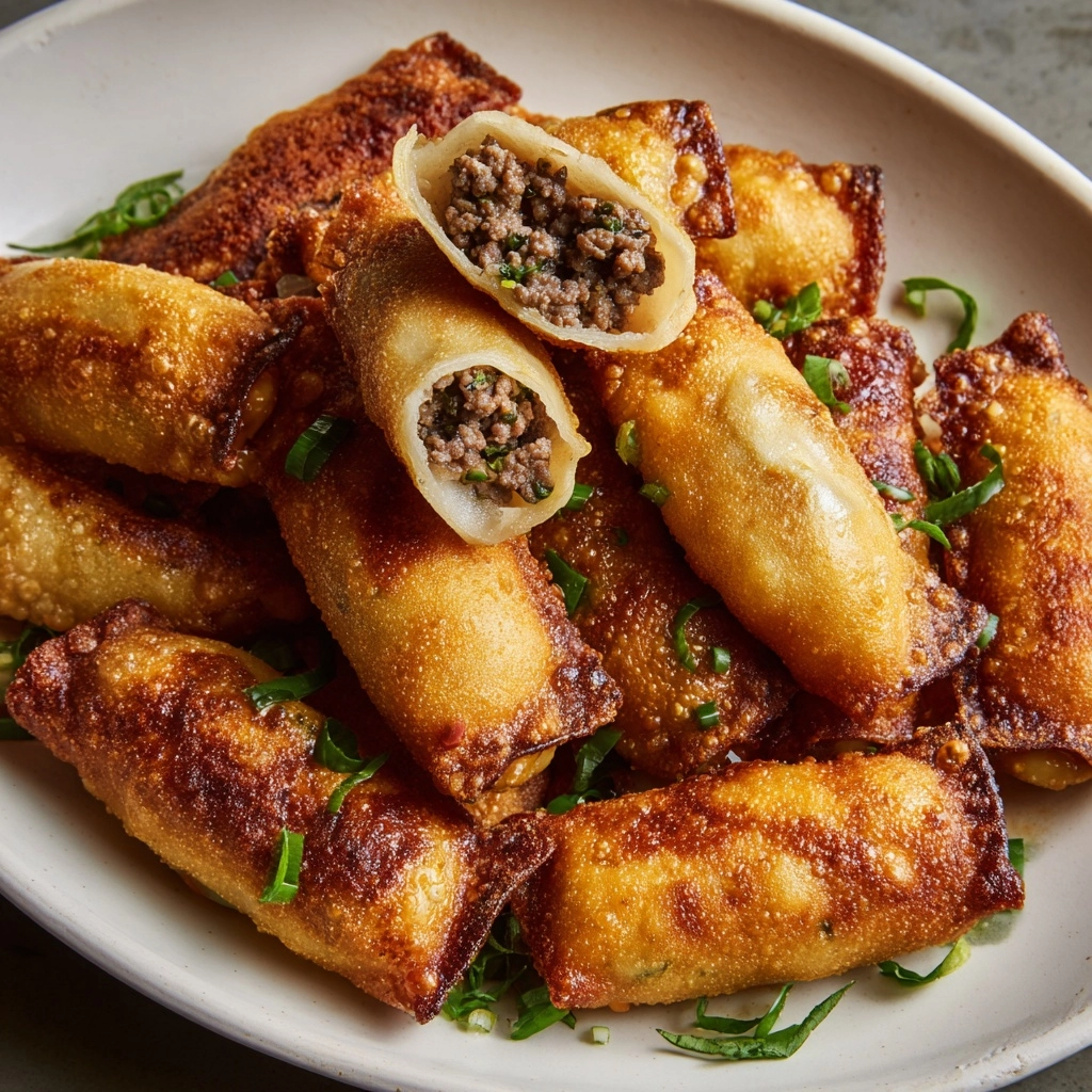 Garlic Beef Croquettes with Crispy Golden Crust Recipe - Recipe Image