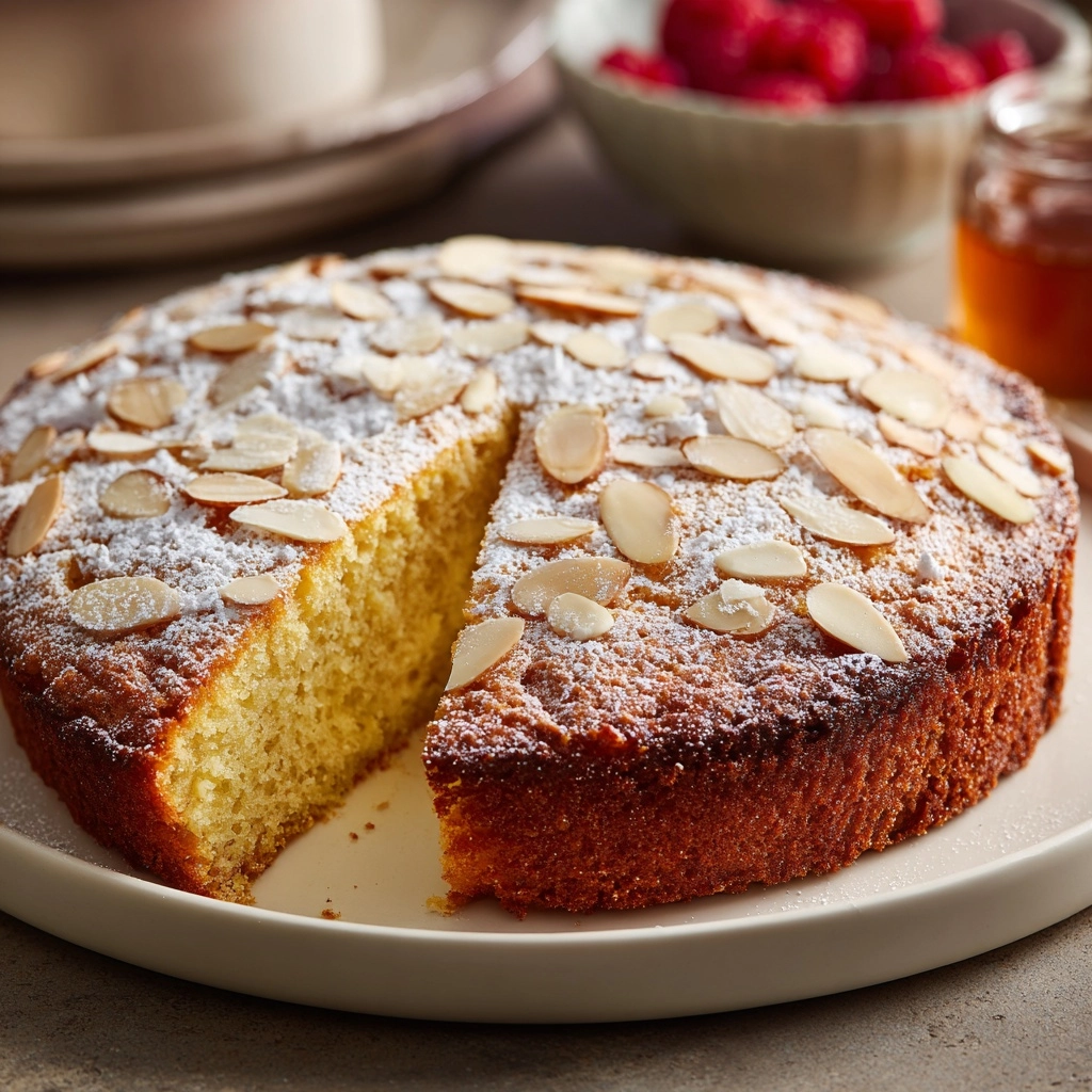Almond Cake Recipe - Recipe Image