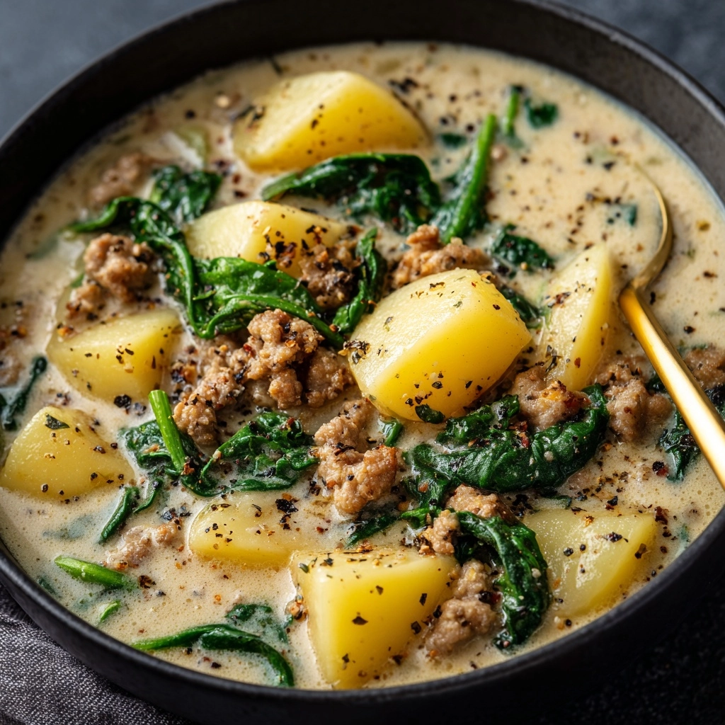 Sausage and Potato Soup Recipe - Recipe Image