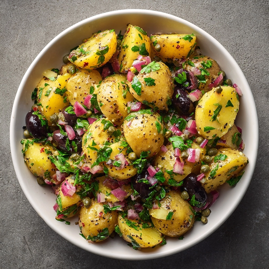 Mediterranean Potato Salad Recipe - Recipe Image