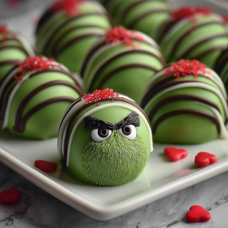 Grinch Christmas Truffles Recipe
