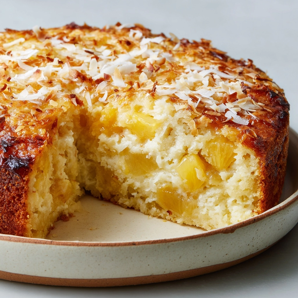 Coconut Cheesecake Bread Pudding Recipe - Recipe Image