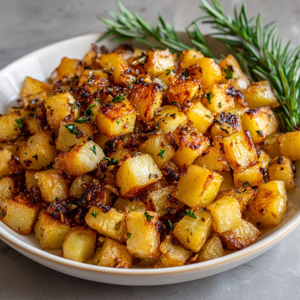 Pan-Fried Potatoes and Onions Hash Recipe - Recipe Image
