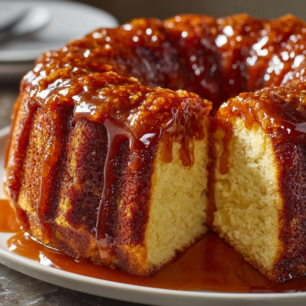 Moist Pineapple Juice Cake with Sweet Tropical Flavor Recipe - Recipe Image