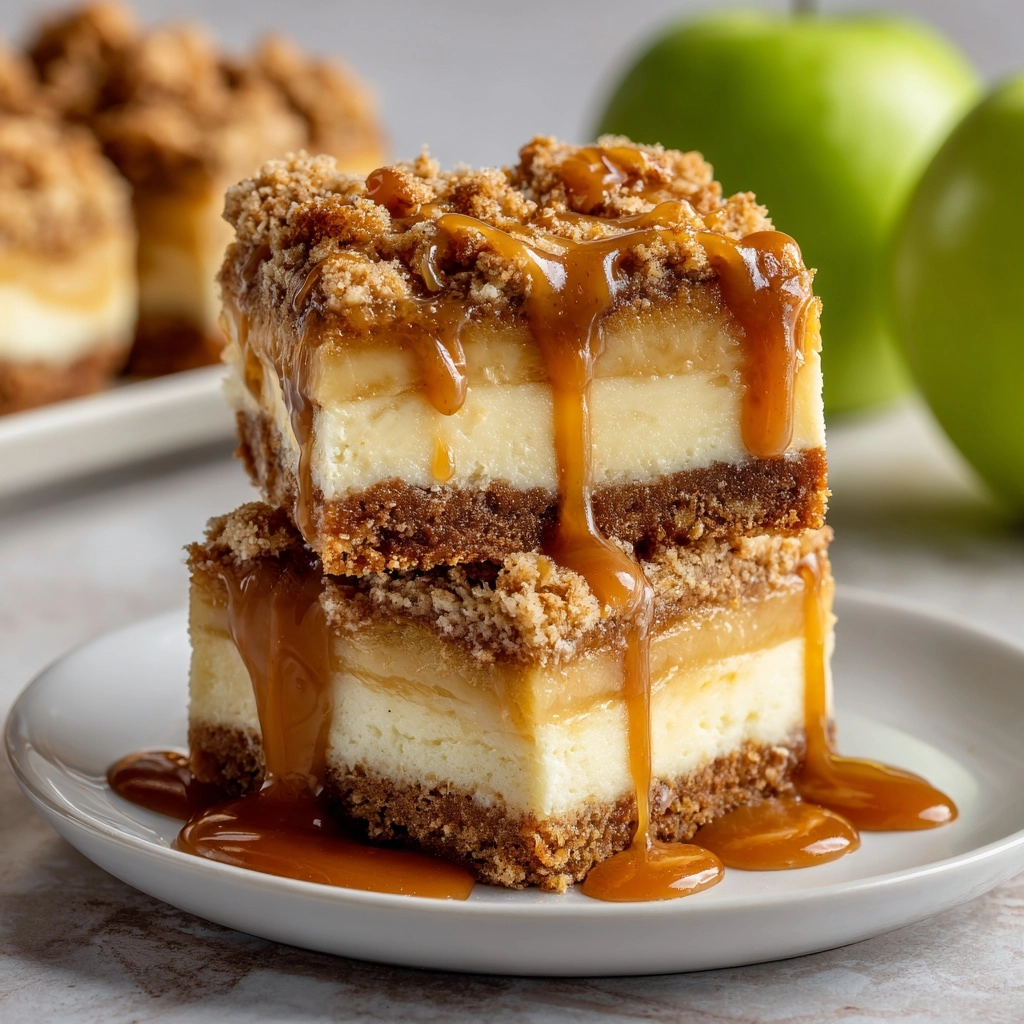 Apple Cheesecake Bars Recipe - Recipe Image