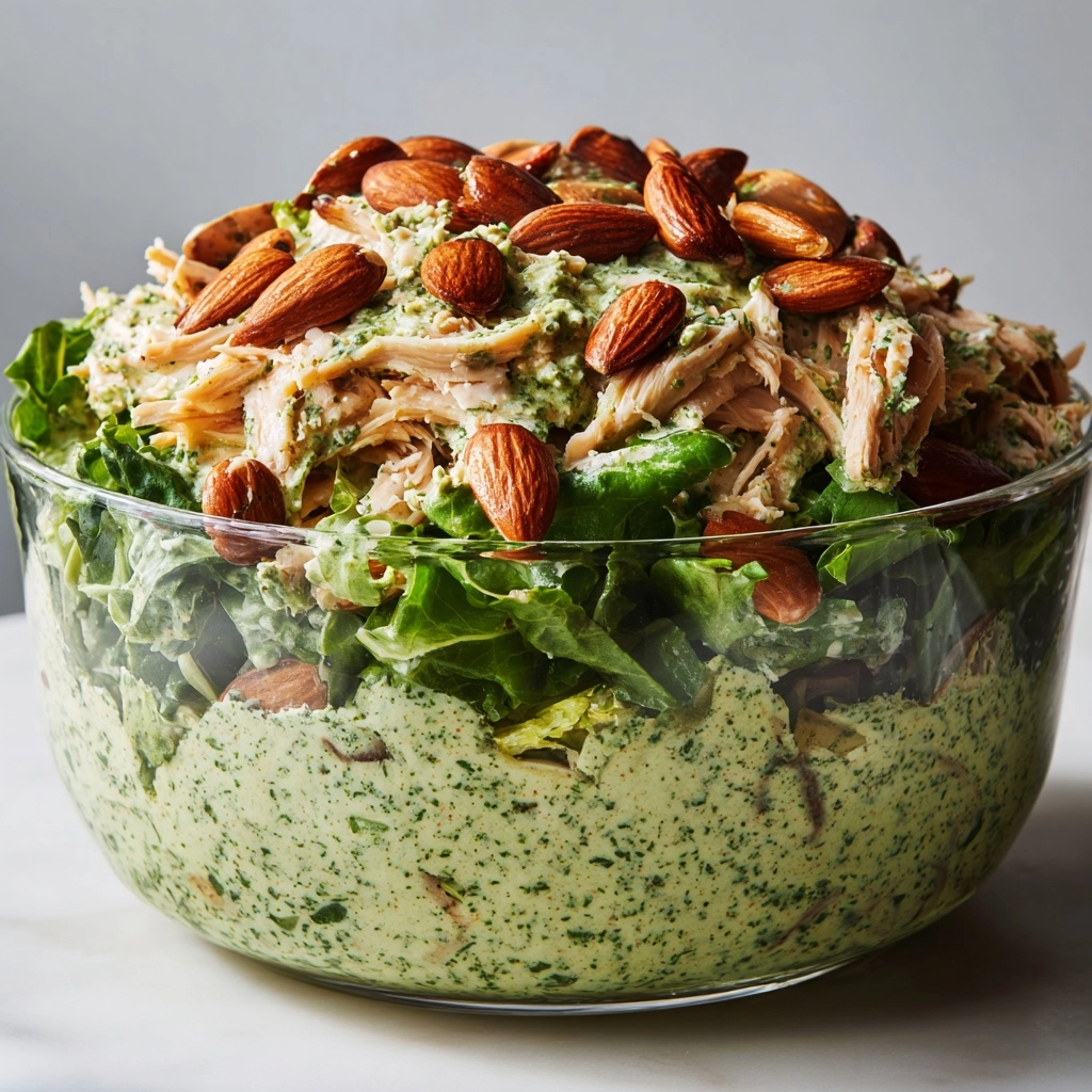 Healthy Green Goddess Chicken Salad (High-Protein) Recipe - Recipe Image