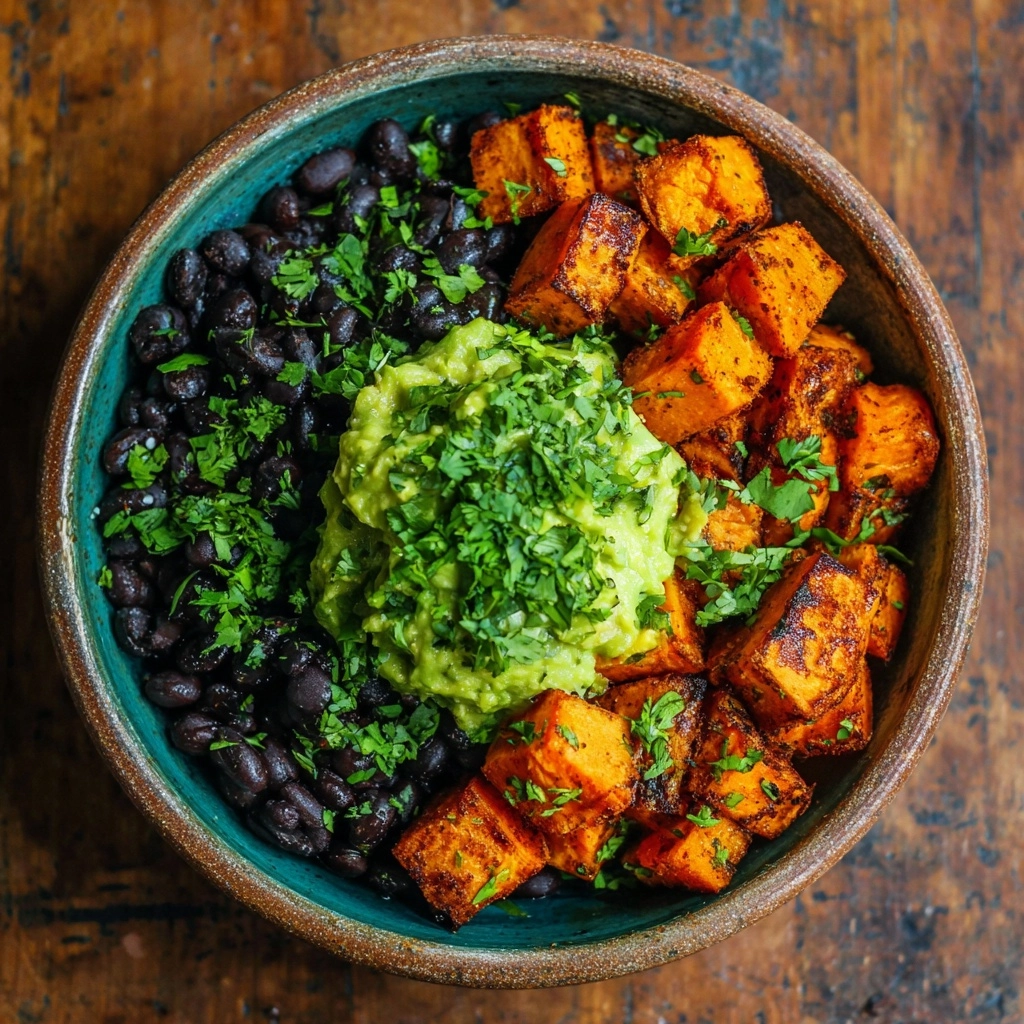 Sweet Potato and Black Bean Bowls Recipe - Recipe Image