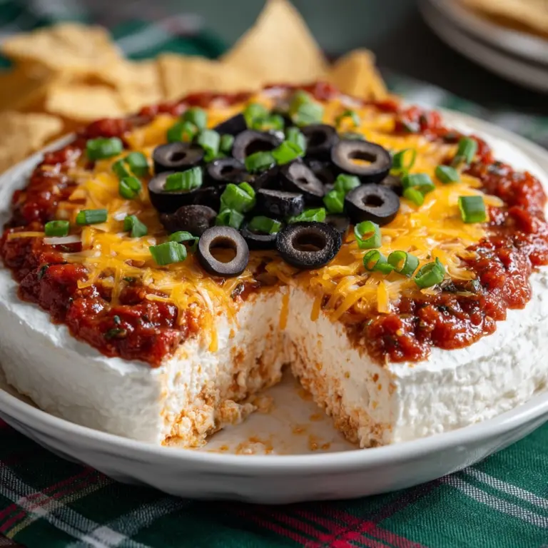 Layered Cream Cheese and Salsa Dip Recipe
