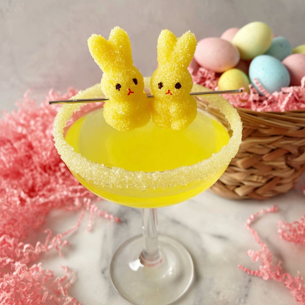 Easter Peeps Martini Recipe - Recipe Image
