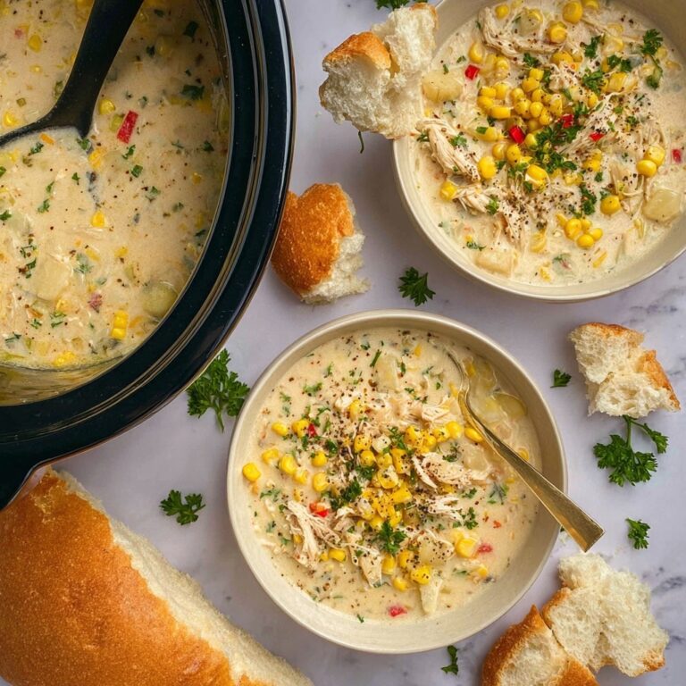 Crockpot Chicken Corn Chowder Recipe
