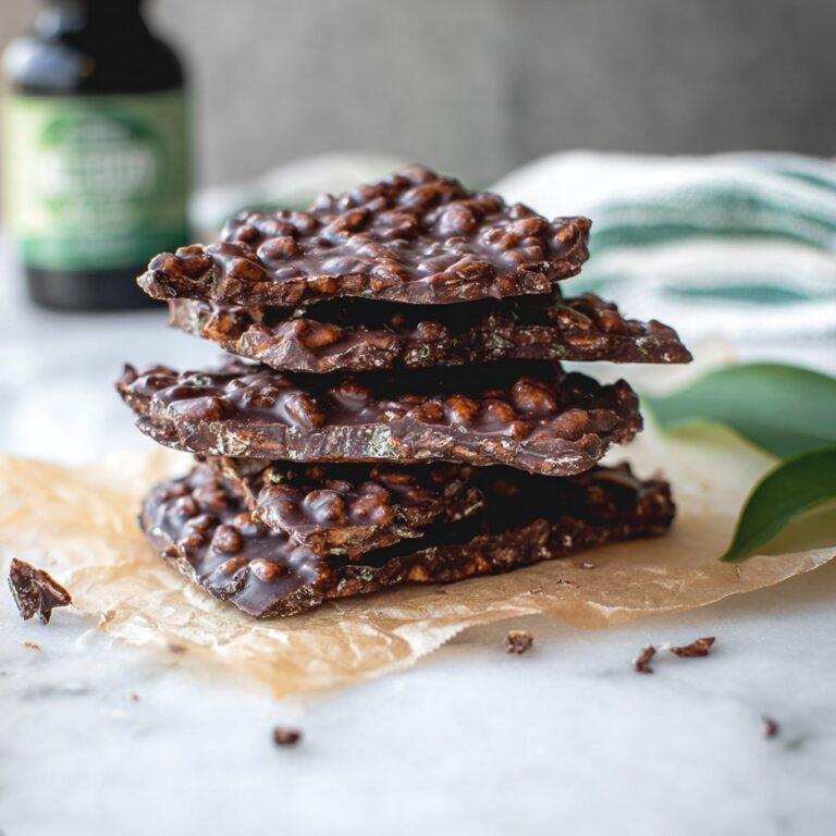 Chocolate Mint Crunch Bars Recipe
