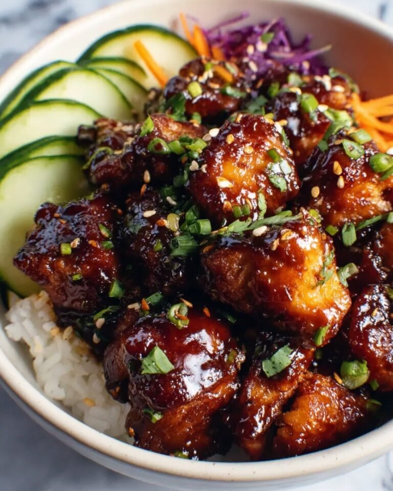 Hot Honey Chicken Bowls Recipe