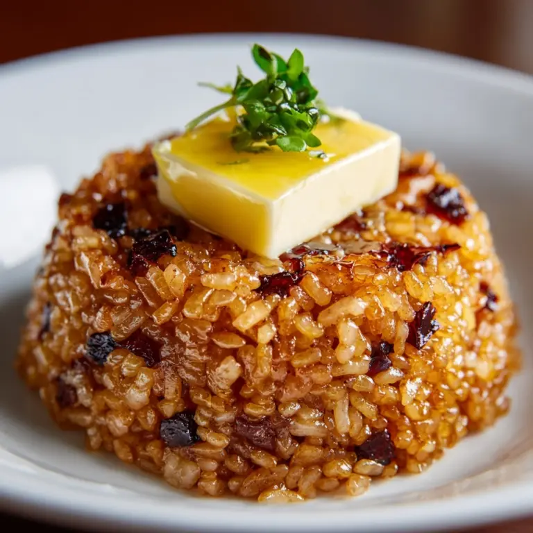 Butter Baked Rice Recipe