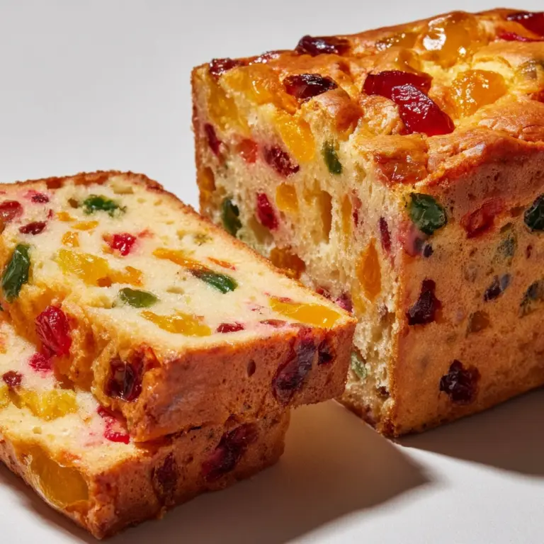 Easy Apricot and Walnut Fruitcake Recipe