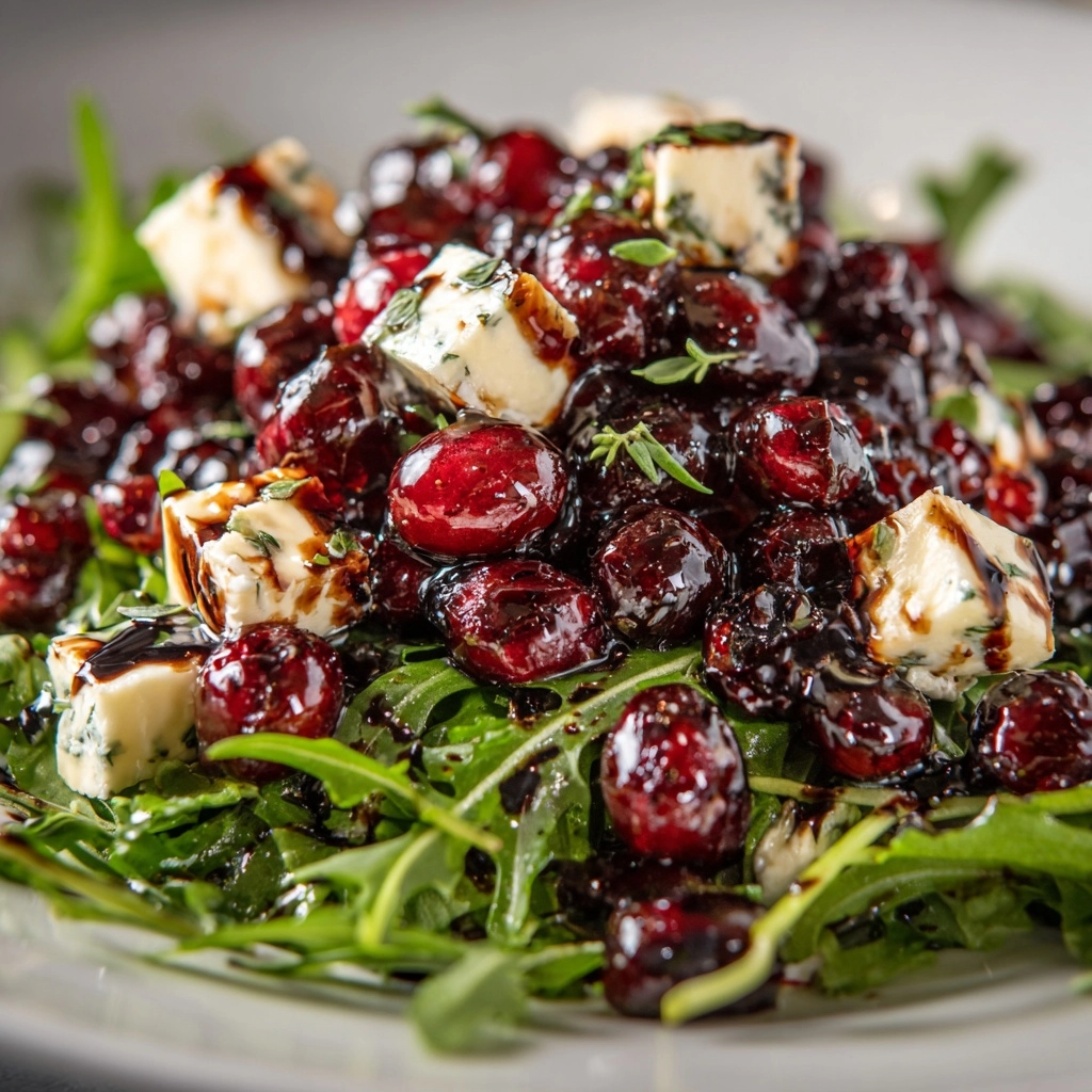Balsamic Cranberry Salad Recipe - Recipe Image