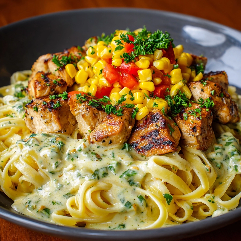 Cowboy Butter Chicken Linguine Recipe - Recipe Image