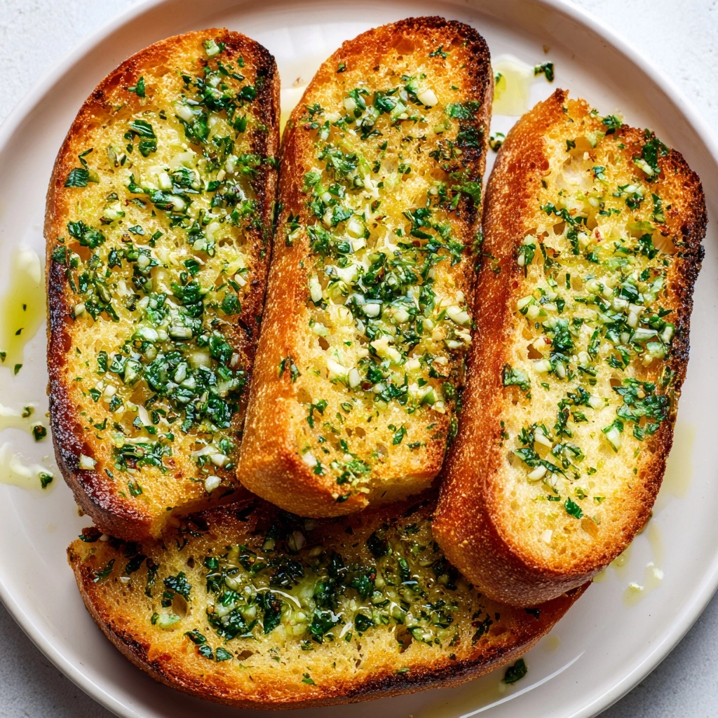 Garlic Bread Focaccia Recipe - Recipe Image