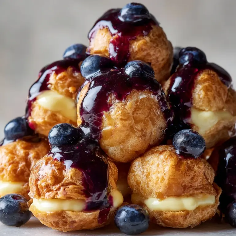 Baked Blueberry Fritter Bites Recipe