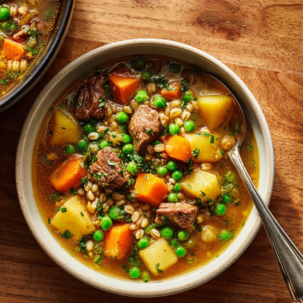 Old Fashioned Beef Barley Stew Recipe - Recipe Image