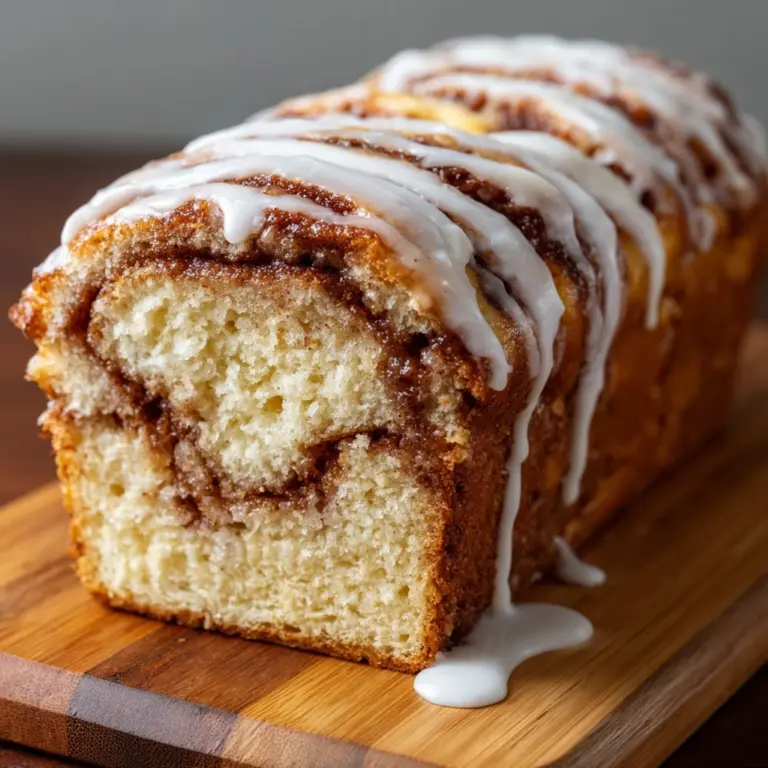 Dollywood Cinnamon Bread with Icing Recipe