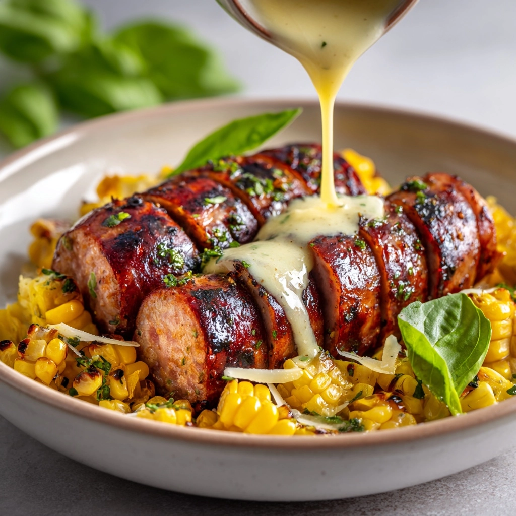 Honey Garlic Sausage Potatoes Recipe - Recipe Image