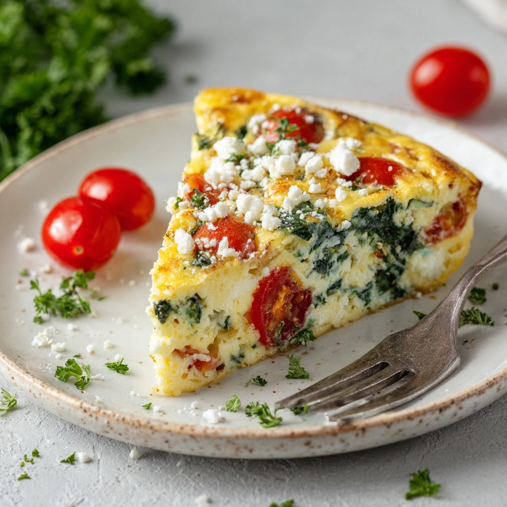 Healthy Vegetable Frittata Recipe - Recipe Image