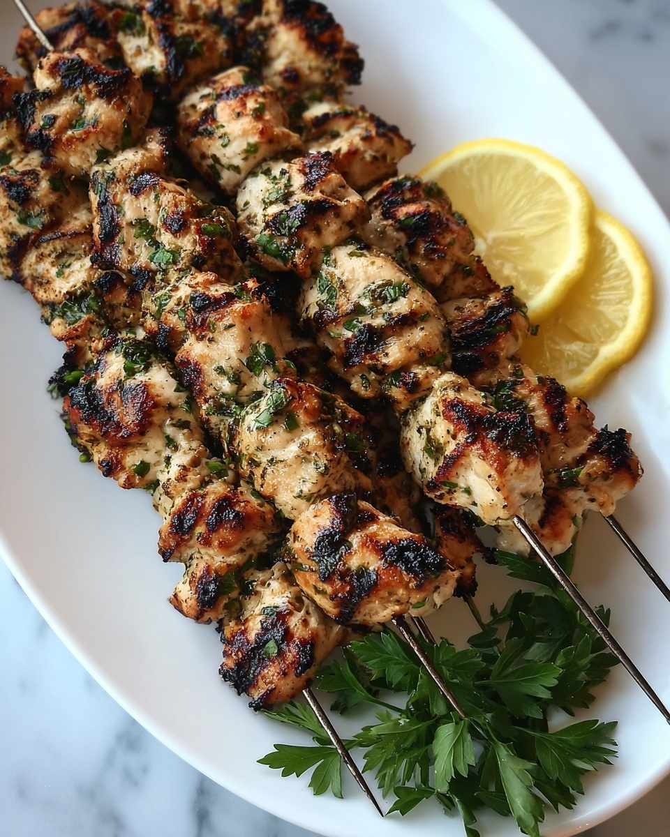 Perfect Homemade Chicken Shish Kabobs Recipe - Recipe Image