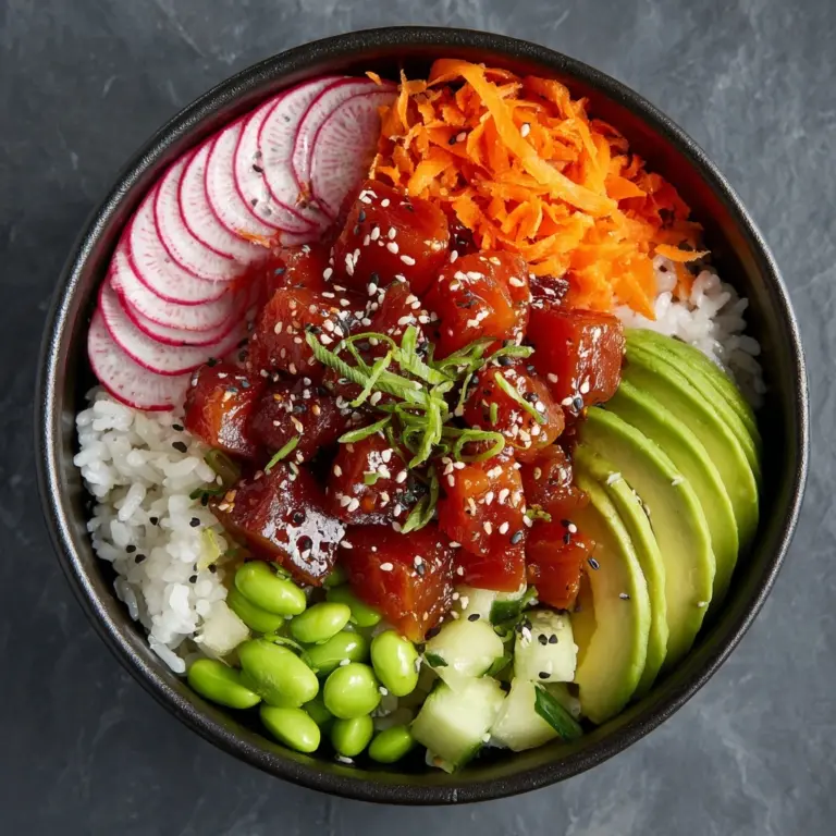 Tuna Poke Bowl Recipe