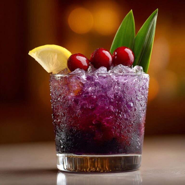 Jamaican Purple Rain Mocktail Recipe