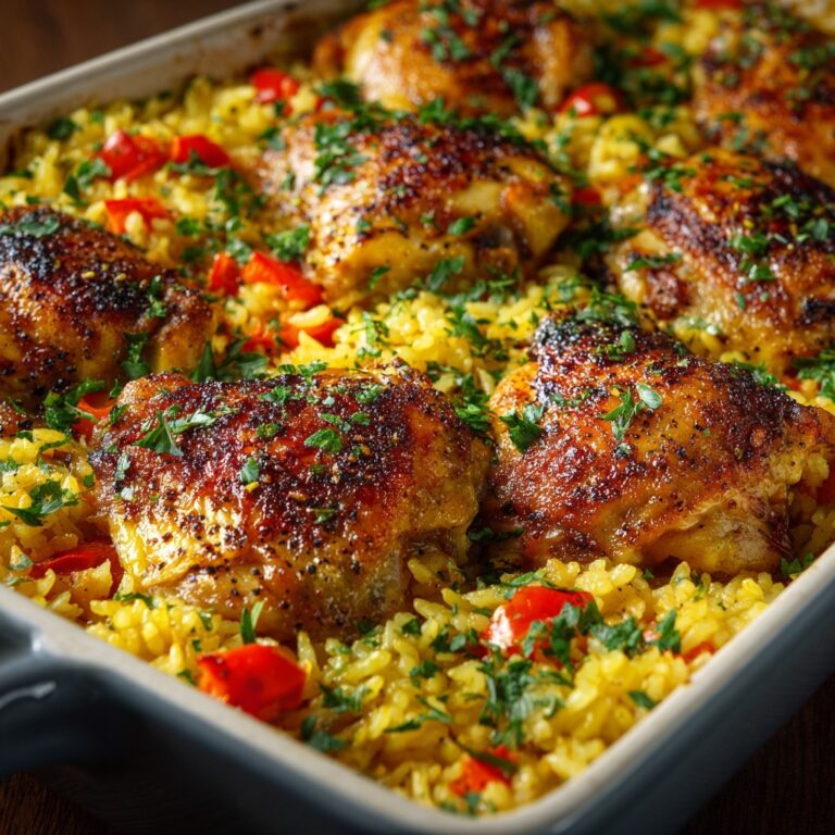 Italian Chicken Rice Casserole Recipe