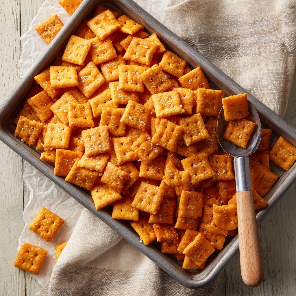 Homemade Cheez-Its Recipe - Recipe Image