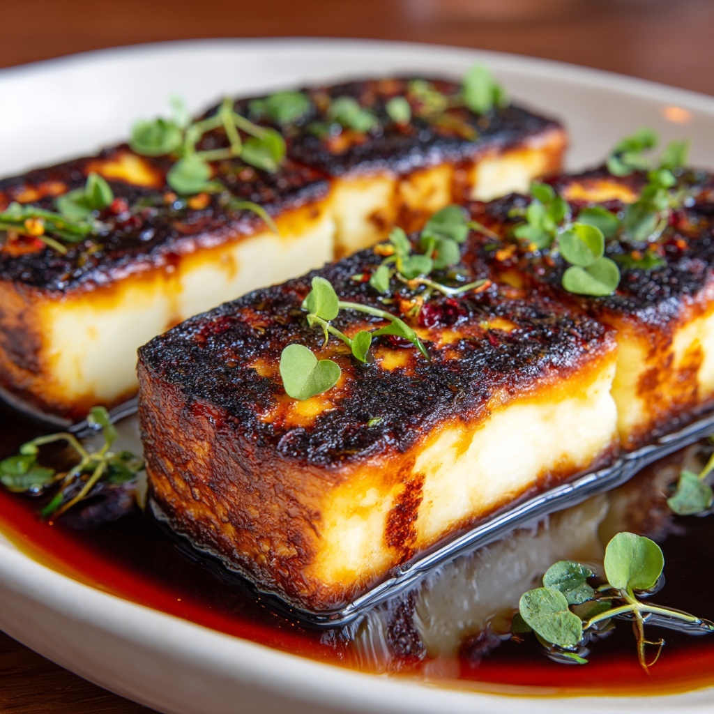 Grilled Halloumi Cheese Recipe - Recipe Image