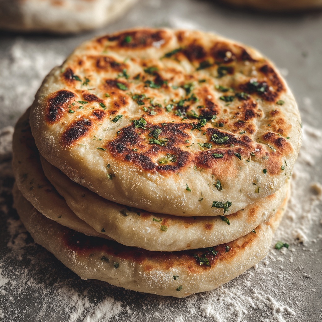 Yogurt Flatbreads Recipe - Recipe Image