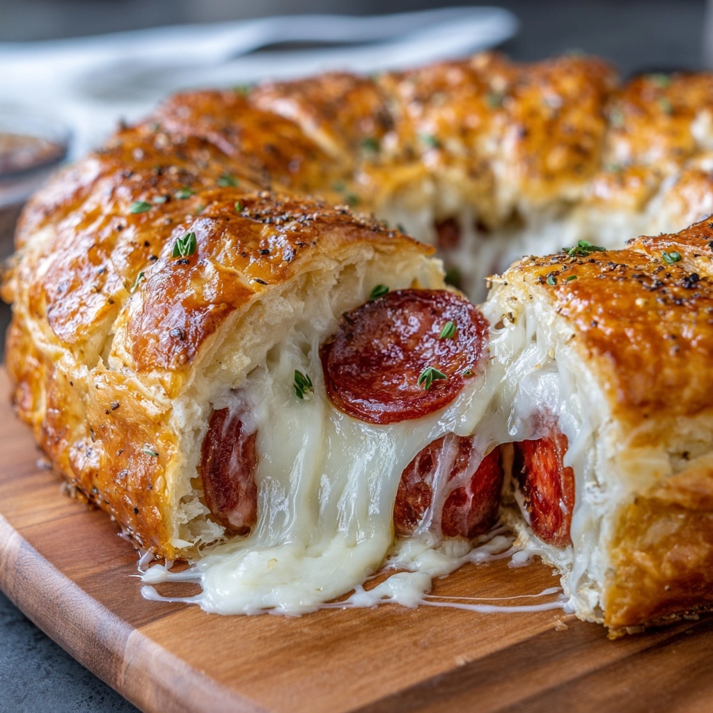 Italian Crescent Roll Sandwich Bake Recipe - Recipe Image