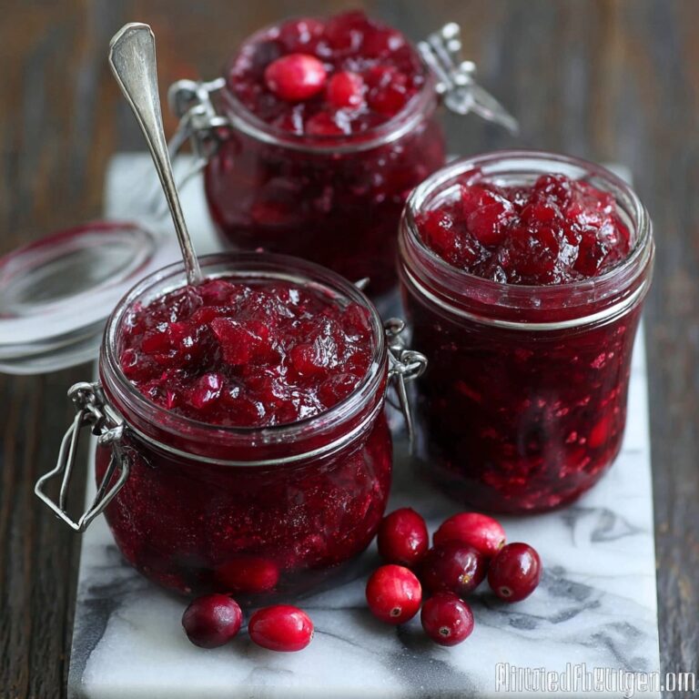 Cranberry Apple Chutney Recipe