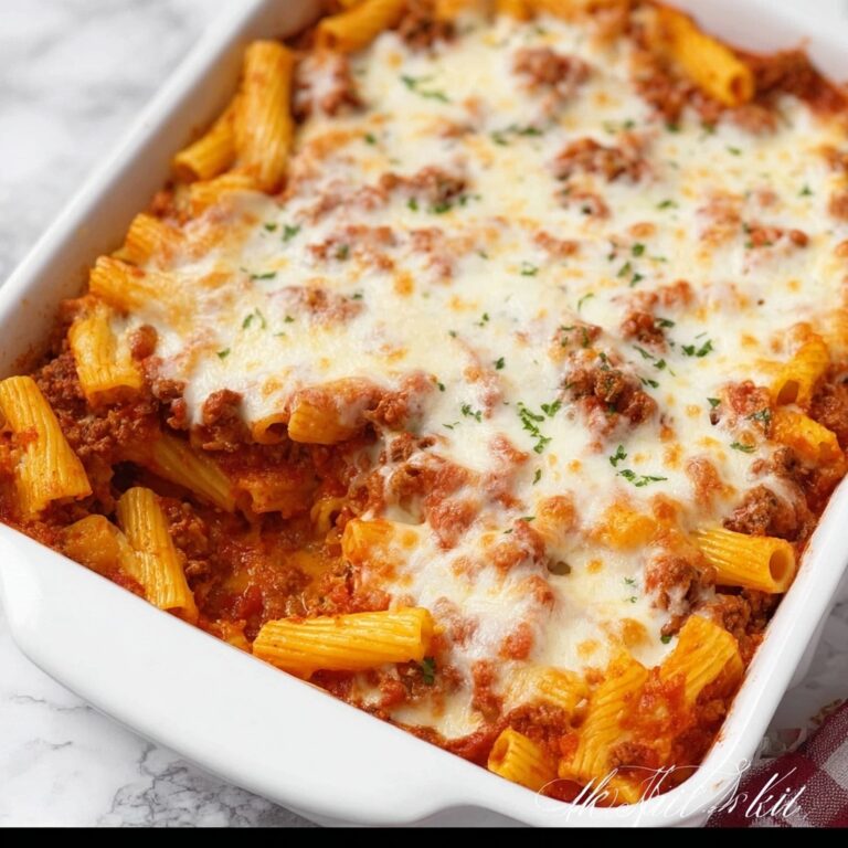 Cheesy Baked Ziti Recipe