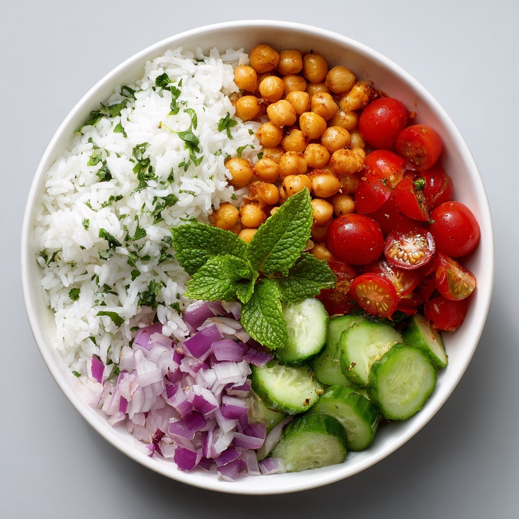 Mediterranean Chickpea Bowls with Tahini Sauce Recipe - Recipe Image