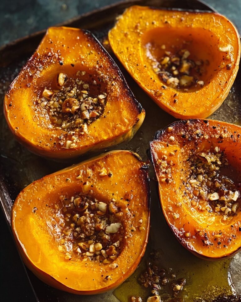 Spicy Caramelized Squash with Lemon and Hazelnuts Recipe