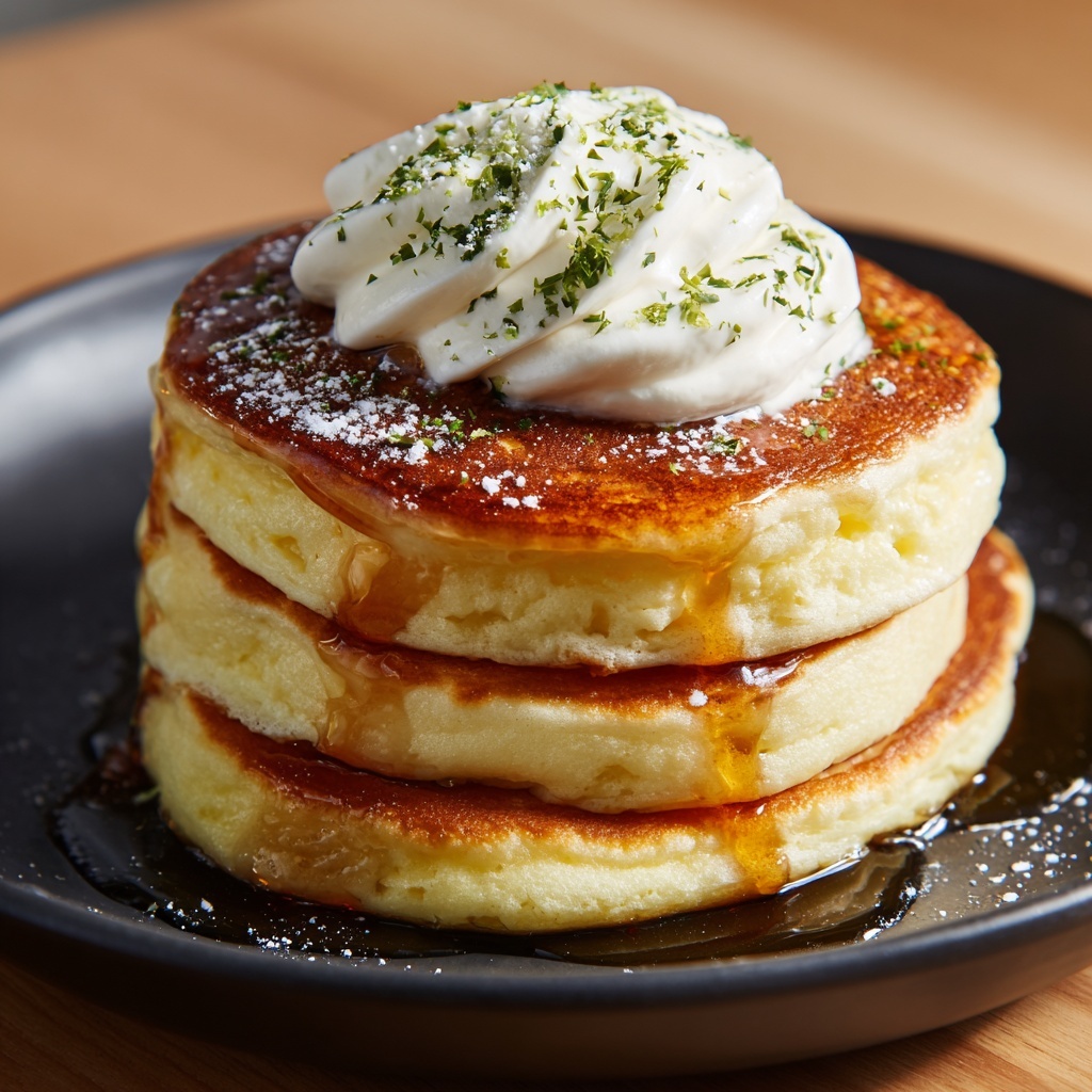 Fluffy Japanese Pancakes Recipe - Recipe Image