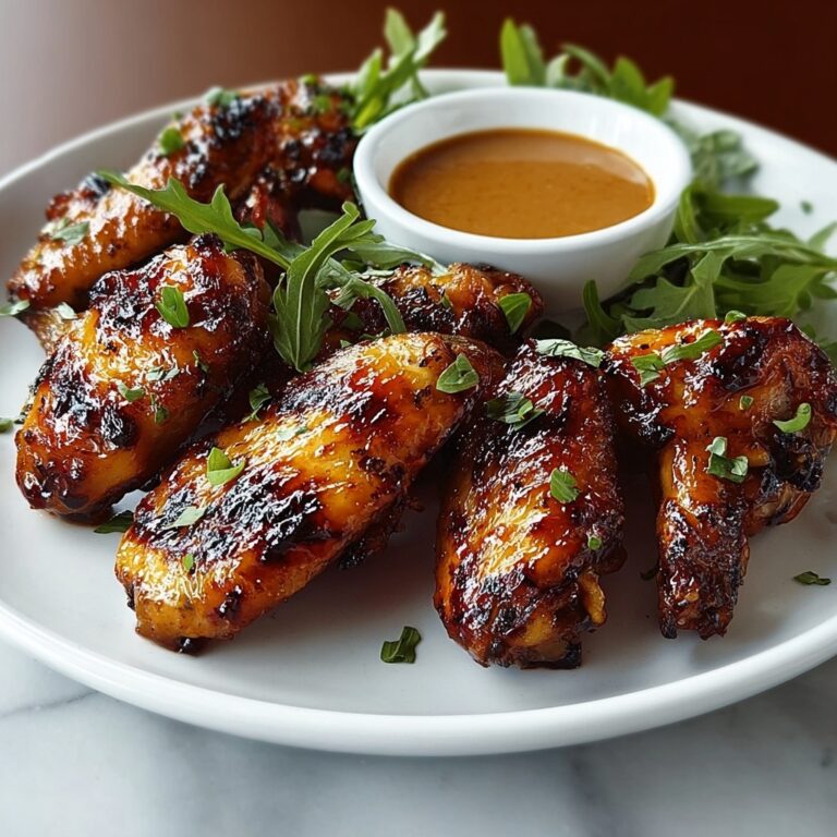 Sticky Honey Mustard Chicken Wings – Irresistibly Finger-Licking Good Recipe