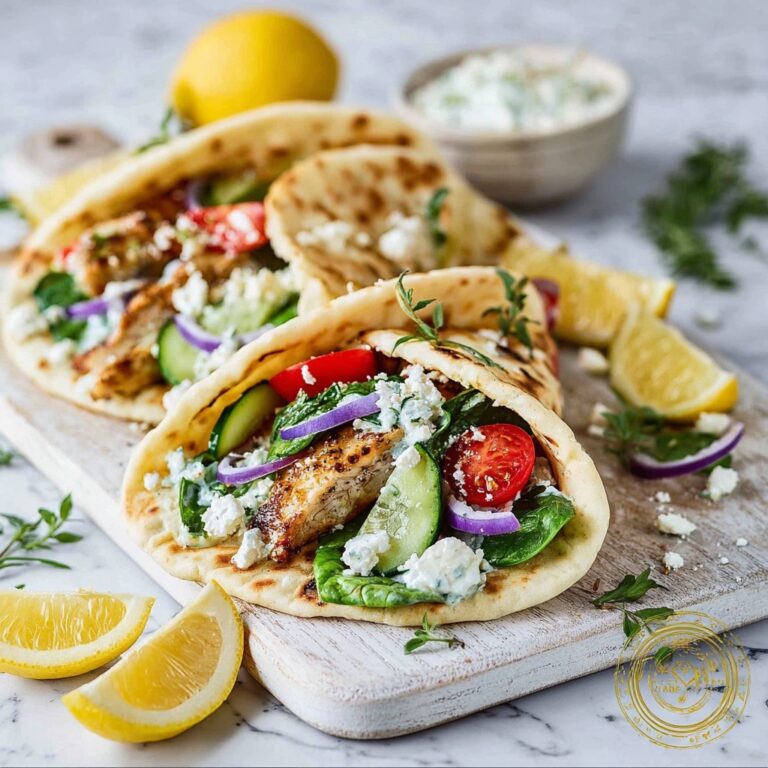 Greek Chicken Tacos Recipe