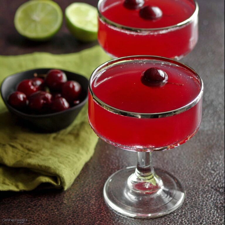 Cranberry Vodka Gimlet Recipe