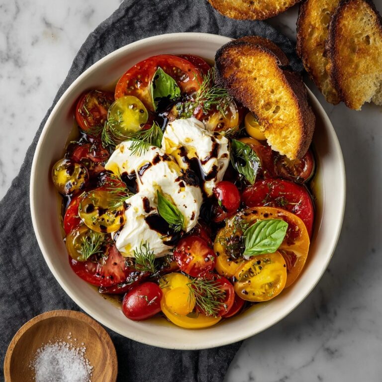 Burrata Caprese Salad Recipe